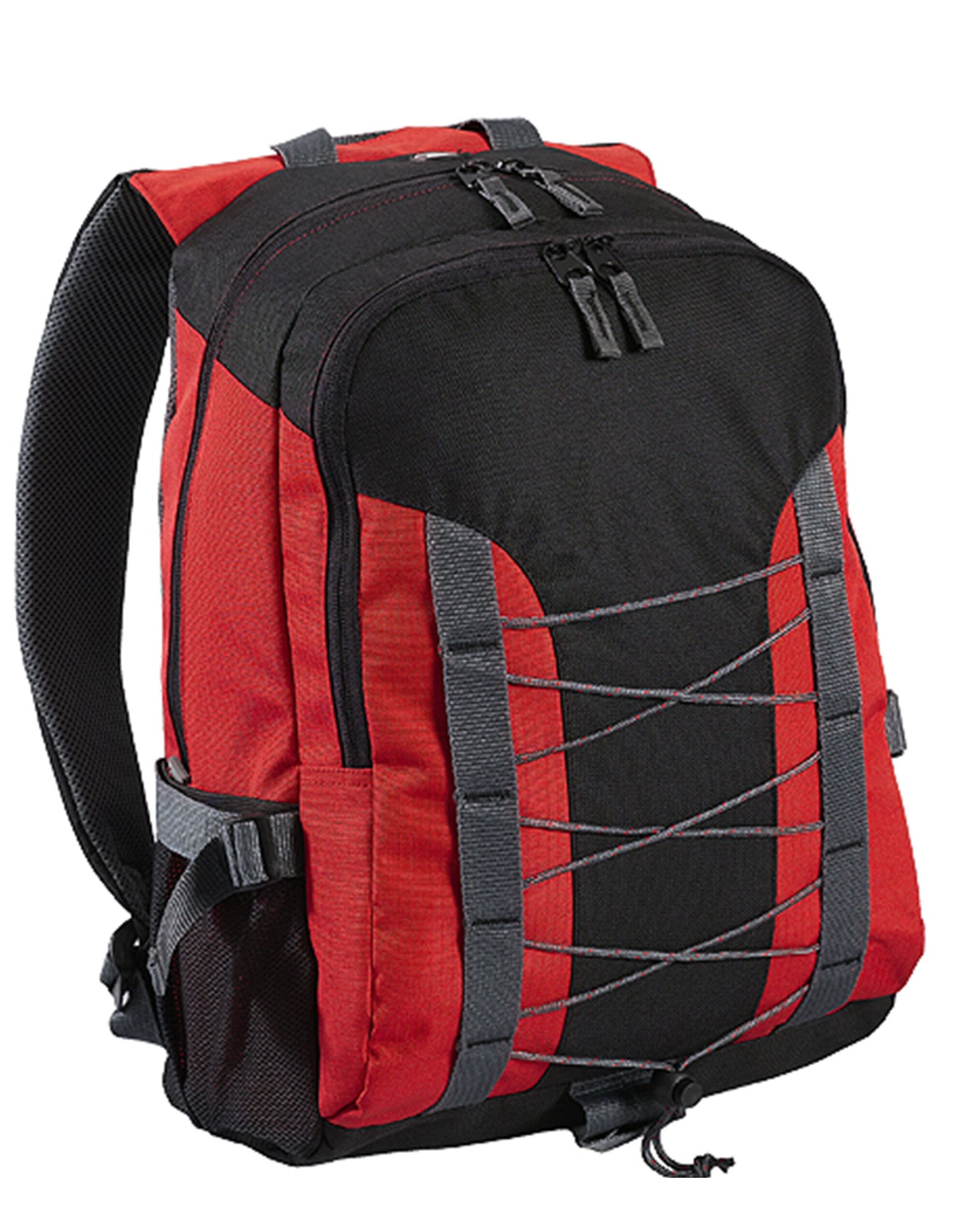 Miami Total Backpack - Black/Red