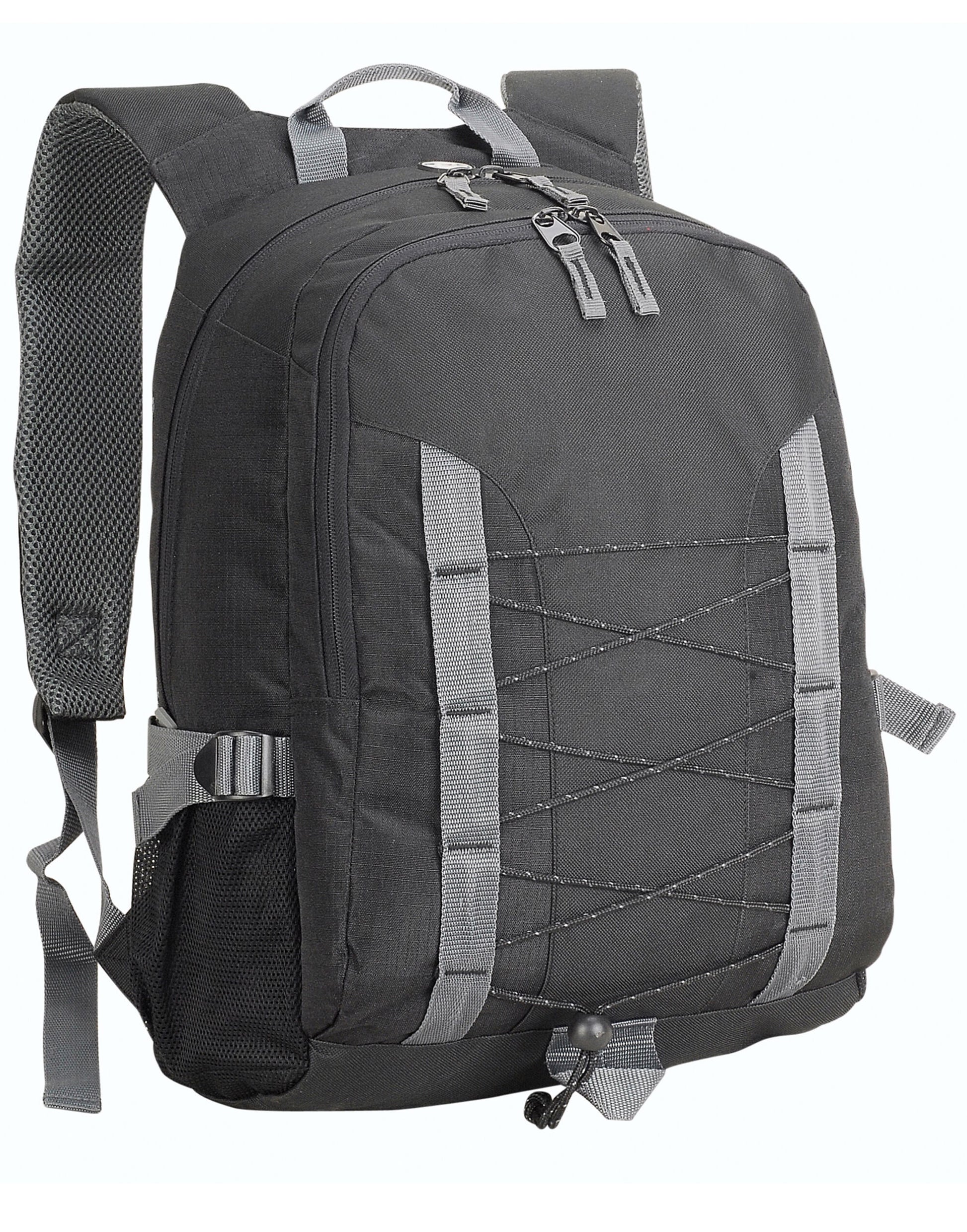 Miami Total Backpack - Black/Grey