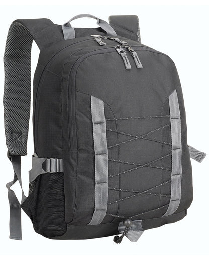 Miami Total Backpack - Black/Grey