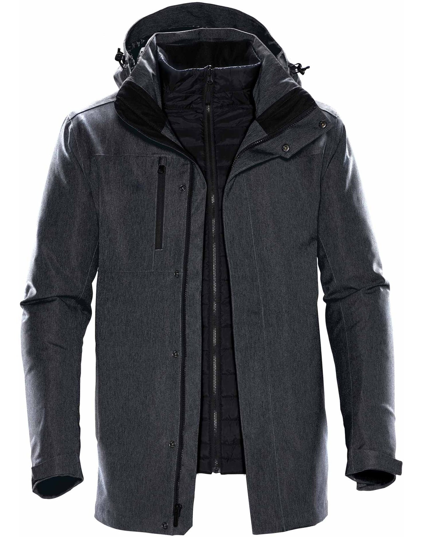 Men's Avalante System Jacket - Charcoal Twill