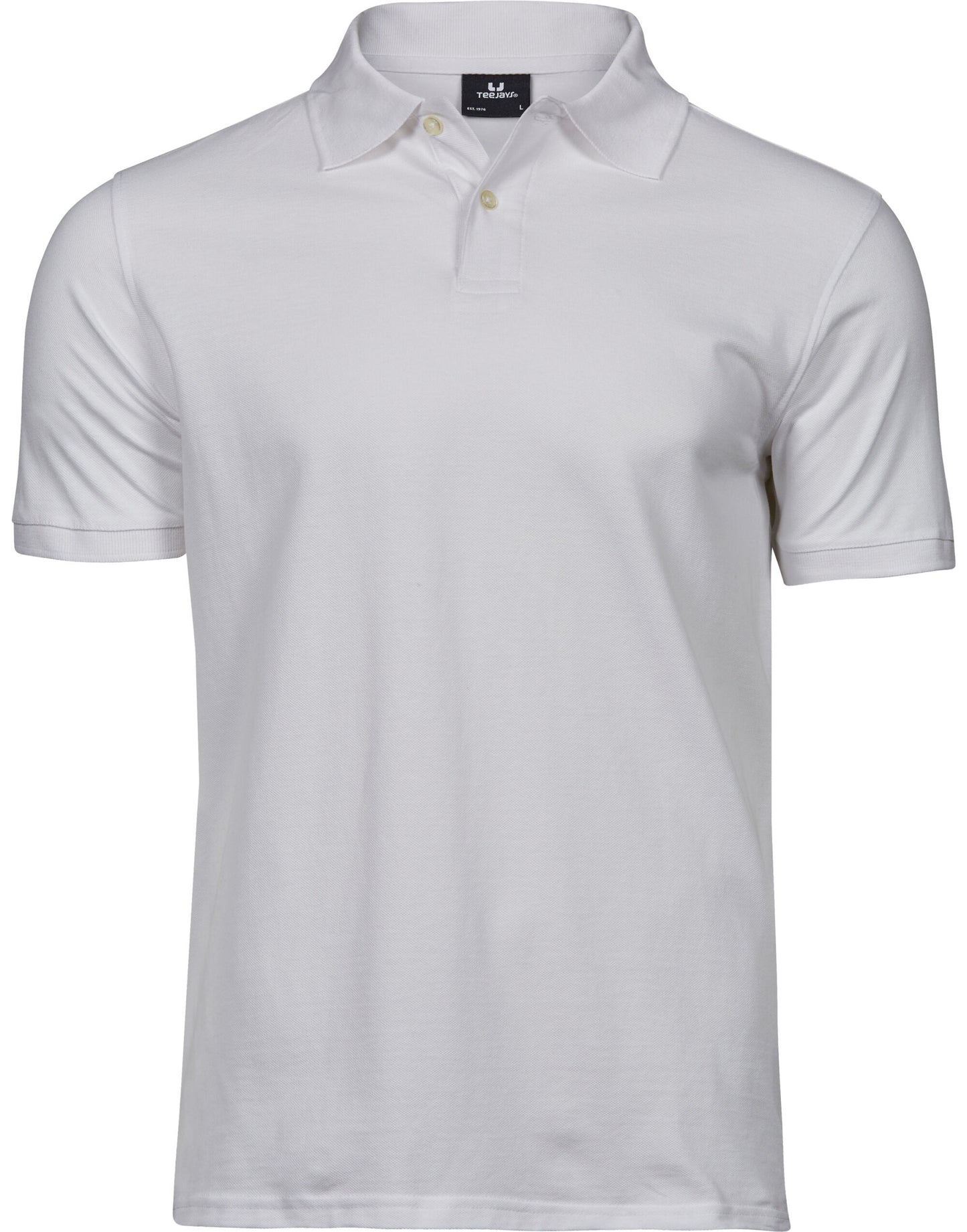Men's Heavy Polo - White