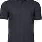 Men's Luxury Stretch Polo - Dark Grey