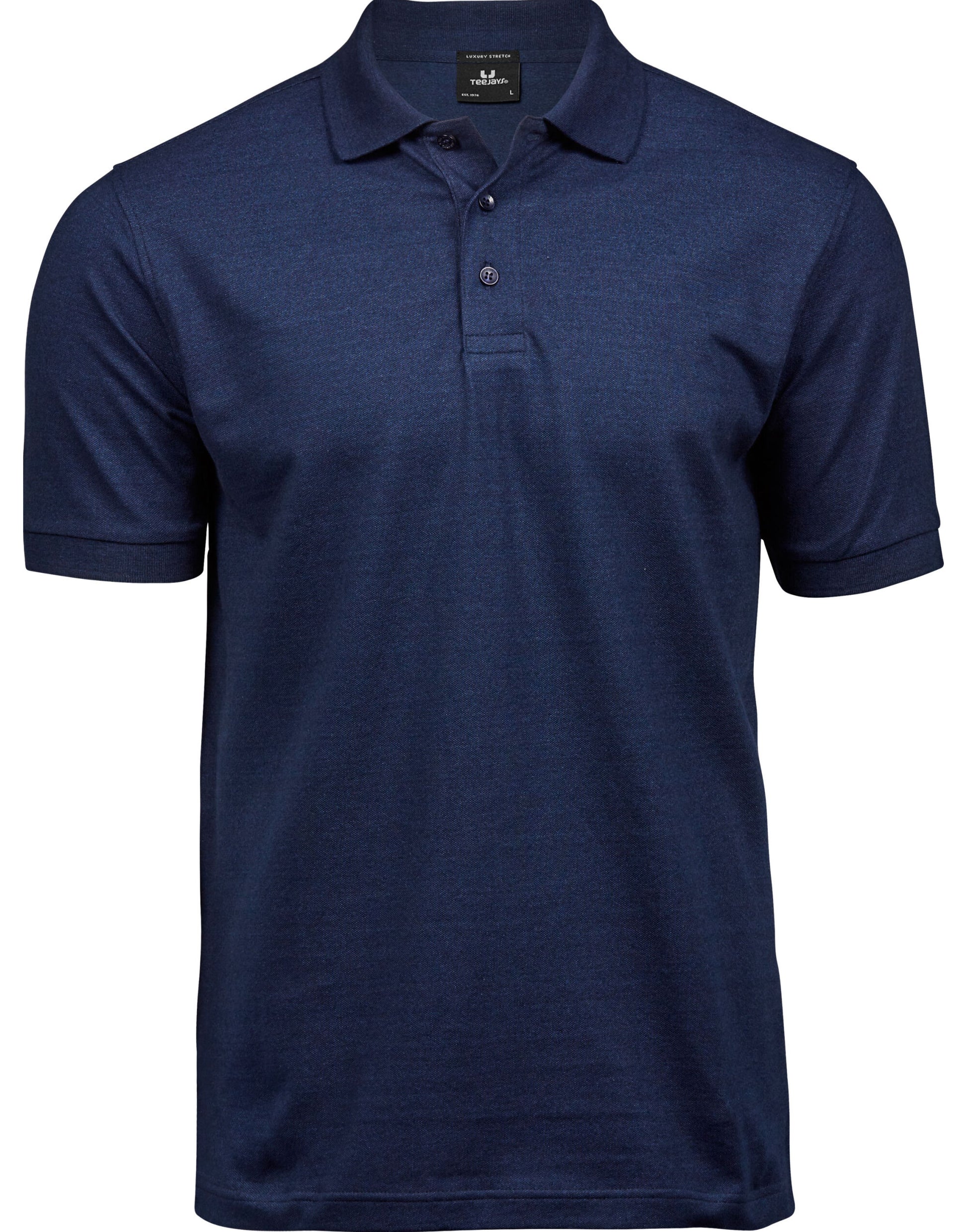 Men's Luxury Stretch Polo - Denim