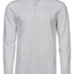 Men's Luxury Long Sleeve Stretch Polo - White