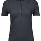 Ladies' Luxury Stretch Polo - Dark Grey