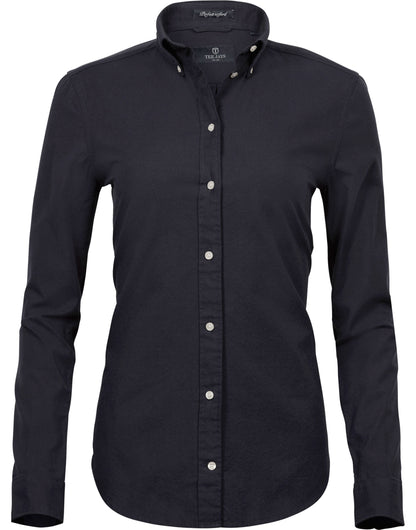 Ladies' Perfect Oxford Shirt - Black
