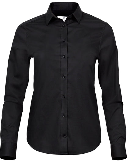 Ladies' Stretch Luxury Shirt - Black