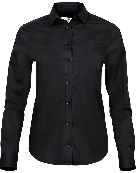 Ladies' Stretch Luxury Shirt - Black
