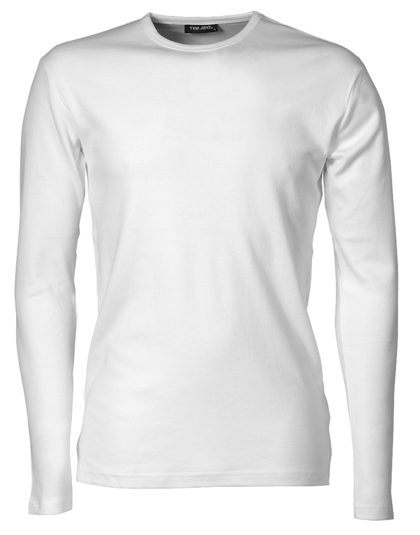 Men's Long Sleeve Interlock Tee - White