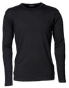 Men's Long Sleeve Interlock Tee - Black
