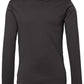 Men's Long Sleeve Interlock Tee - Dark Grey
