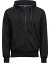 Men's Fashion Full Zip Hood - Black