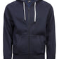 Men's Fashion Full Zip Hood - Navy