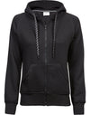 Ladies' Fashion Full Zip Hood - Black