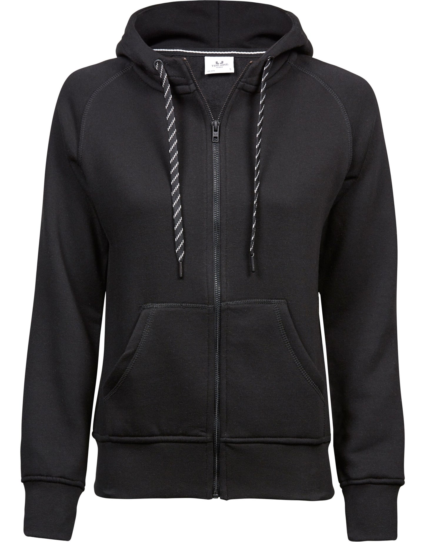Ladies' Fashion Full Zip Hood - Black