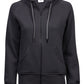 Ladies' Fashion Full Zip Hood - Dark Grey