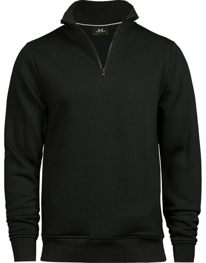 Half Zip Sweatshirt - Black