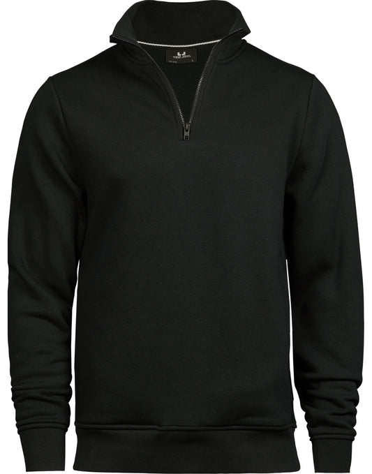 Half Zip Sweatshirt - Black