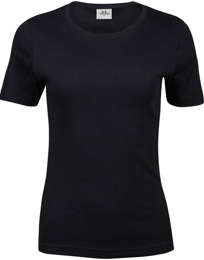Ladies' Interlock Tee - Black