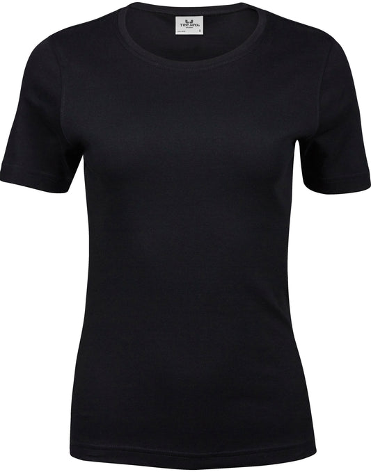 Ladies' Interlock Tee - Black
