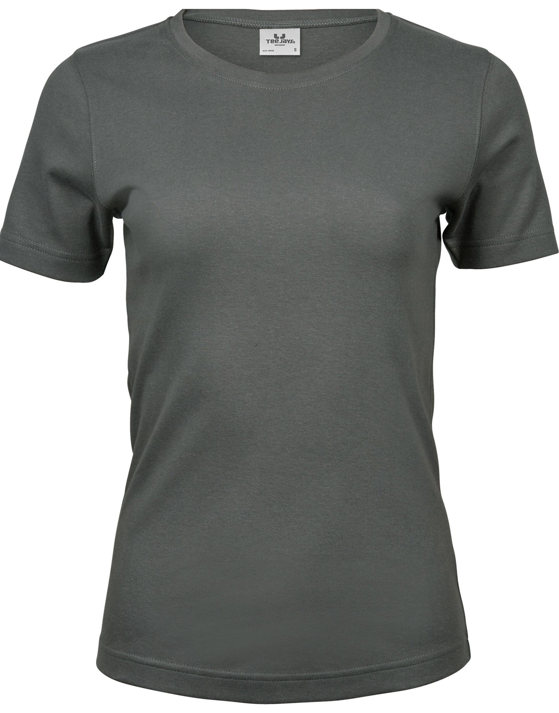 Ladies' Interlock Tee - Powder Grey