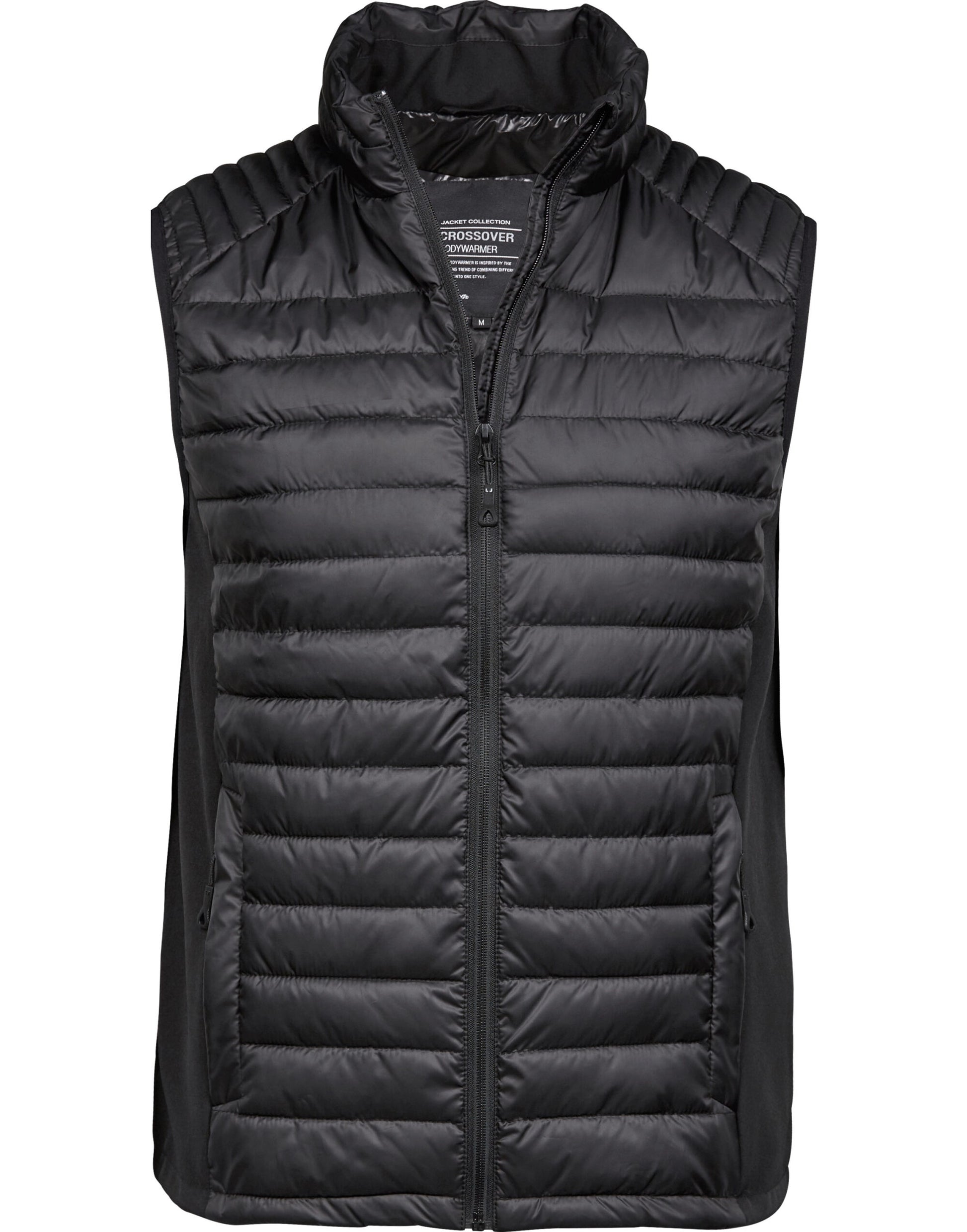 Men's Crossover Bodywarmer - Black/Black
