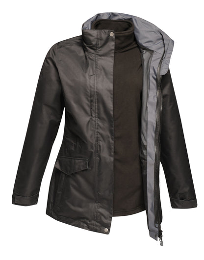 Benson III Women's Breathable 3-in-1 Jacket - Black
