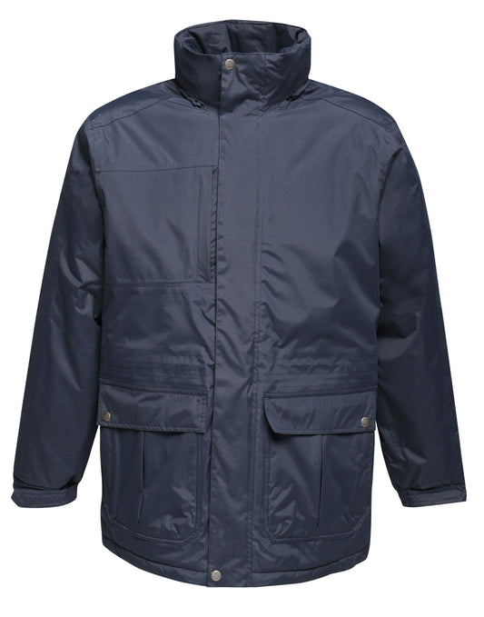 Darby III Men's Insulated Parka Jacket - Navy