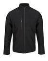 Recycled Printable Softshell Jacket - Black
