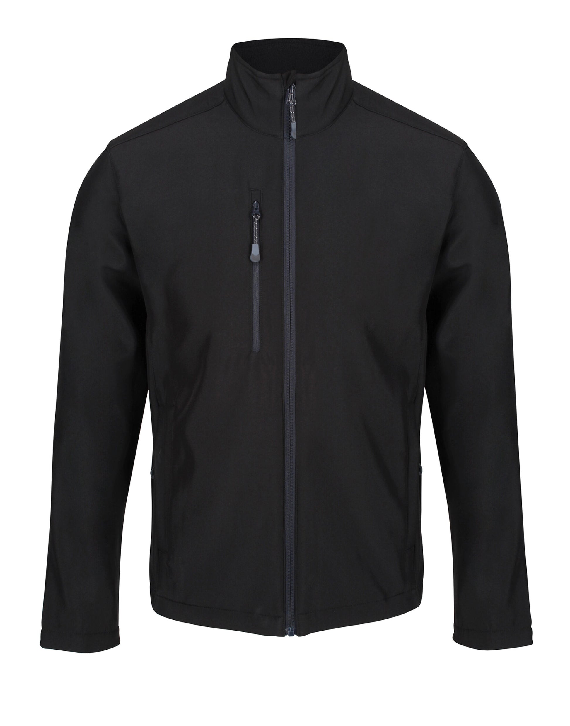 Recycled Printable Softshell Jacket - Black