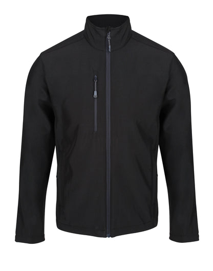 Recycled Printable Softshell Jacket - Black