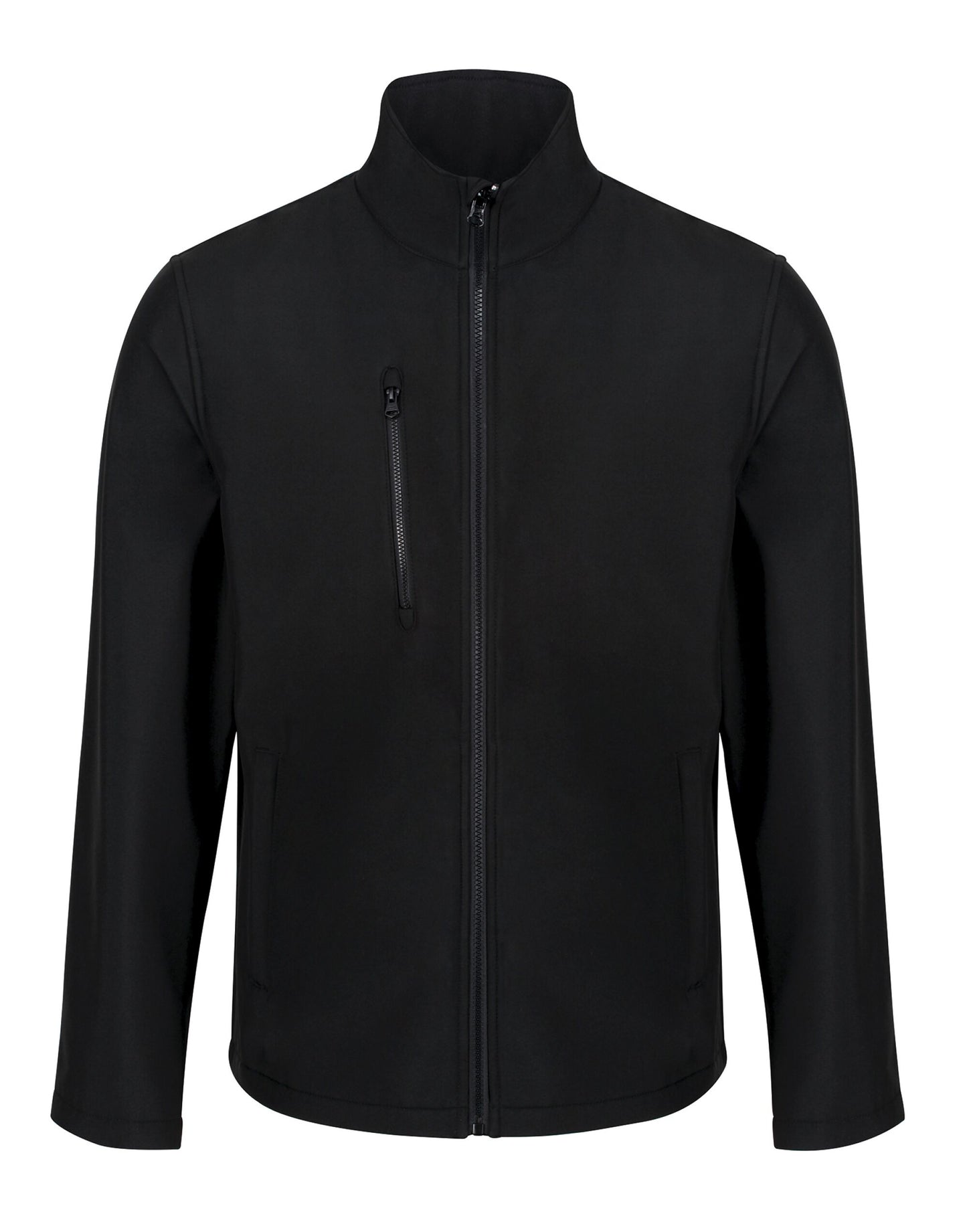Ablaze 3 Layer Printable Softshell Jacket - Black/Black