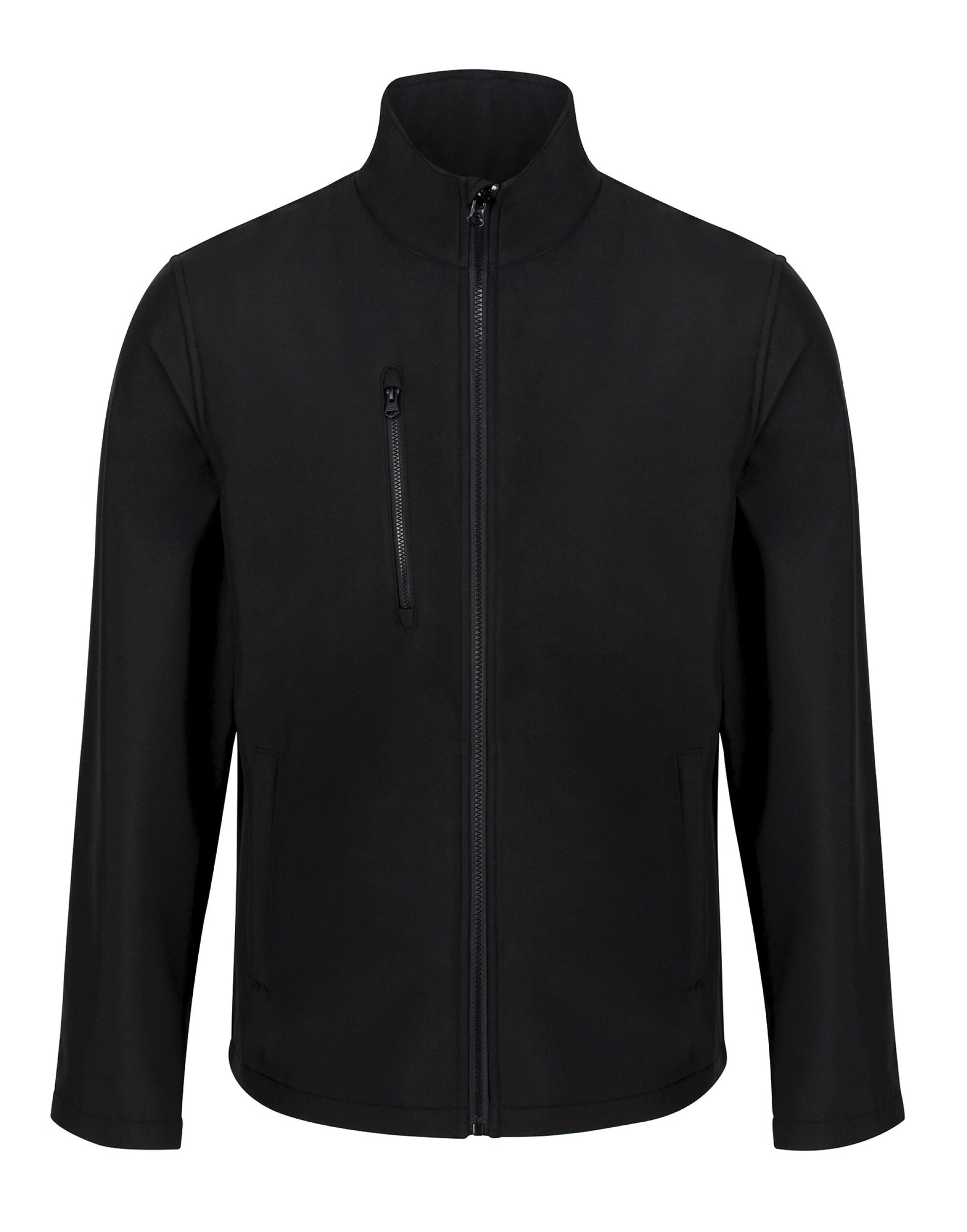 Ablaze 3 Layer Printable Softshell Jacket - Black/Black
