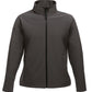 Ablaze Women's Printable Softshell - Seal Grey/Black