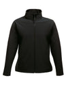 Ablaze Women's Printable Softshell - Black/Black