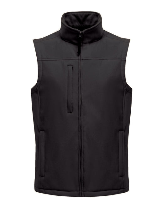 Flux Men's Softshell Bodywarmer - Black/Black