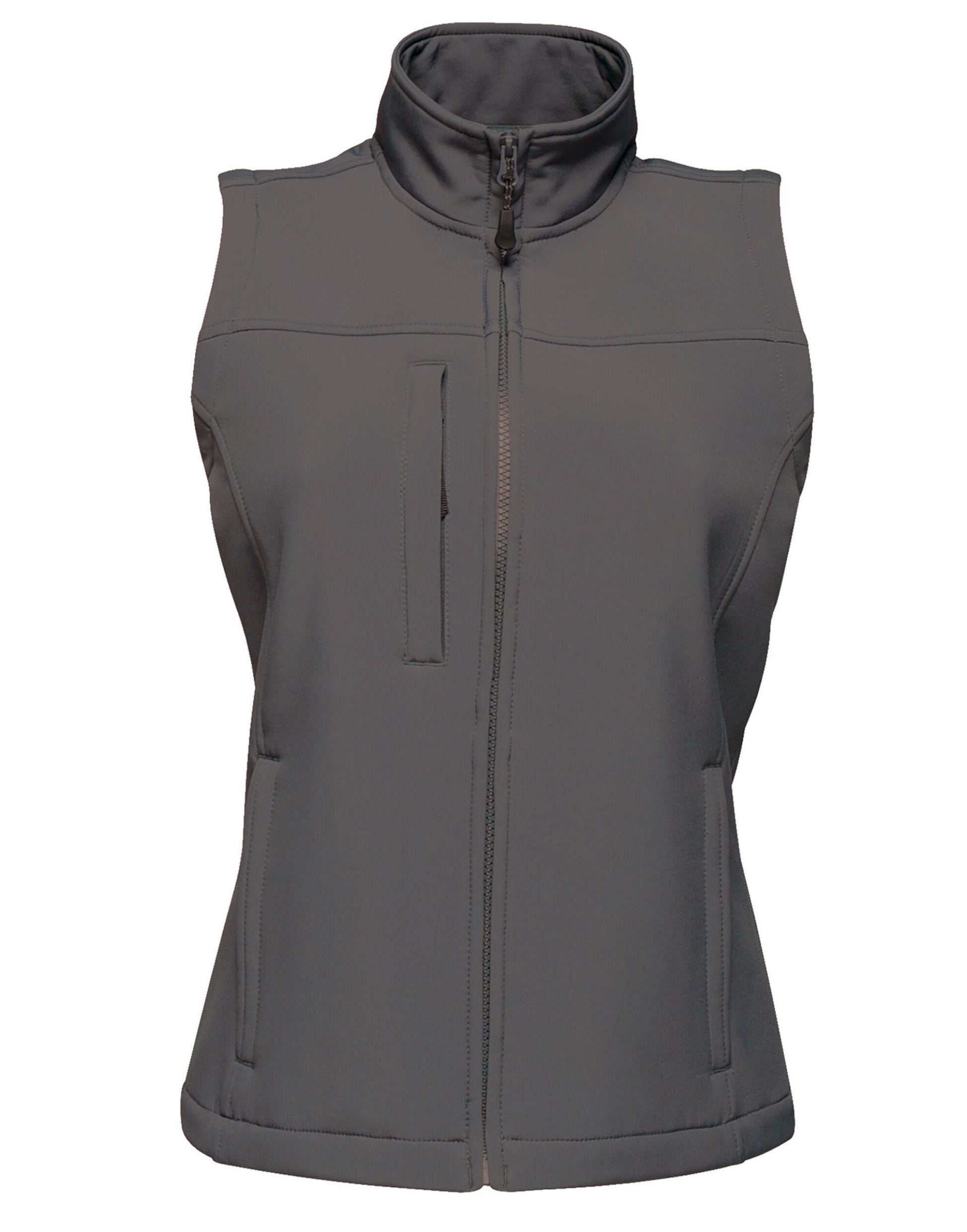 Flux Women's Softshell Bodywarmer - Seal Grey