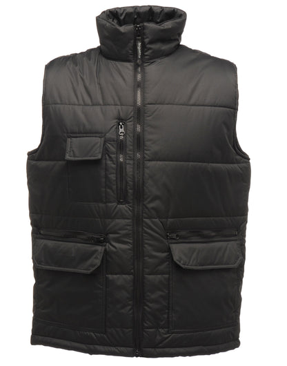 Steller Multi-Zip Ripstop Bodywarmer - Black
