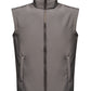 Ablaze Men's Printable Softshell Bodywarmer - Seal Grey/Black