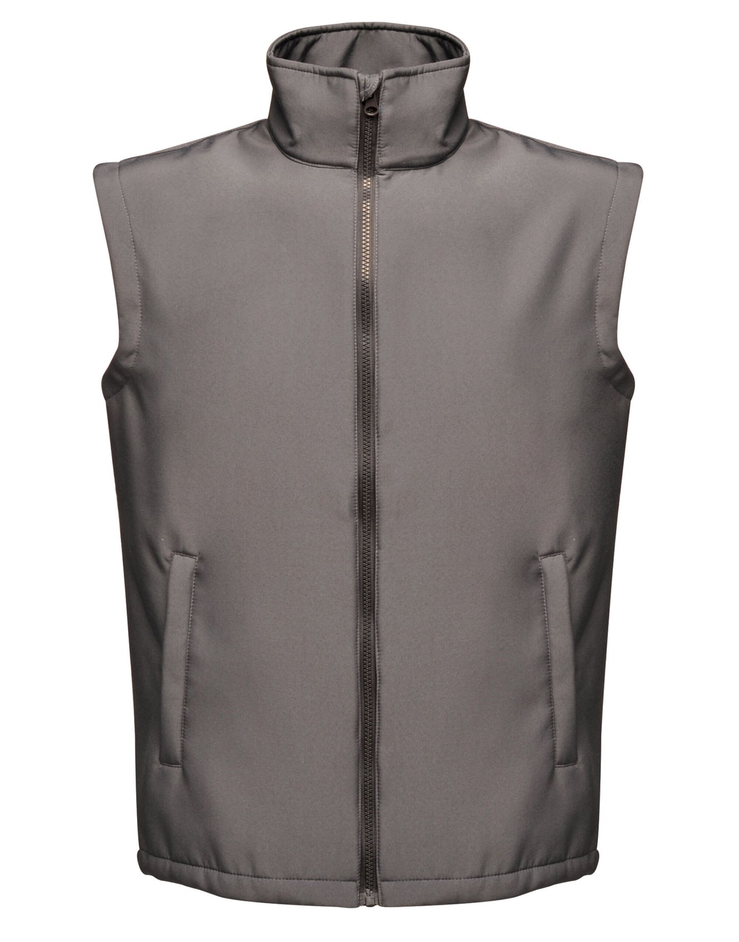 Ablaze Men's Printable Softshell Bodywarmer - Seal Grey/Black