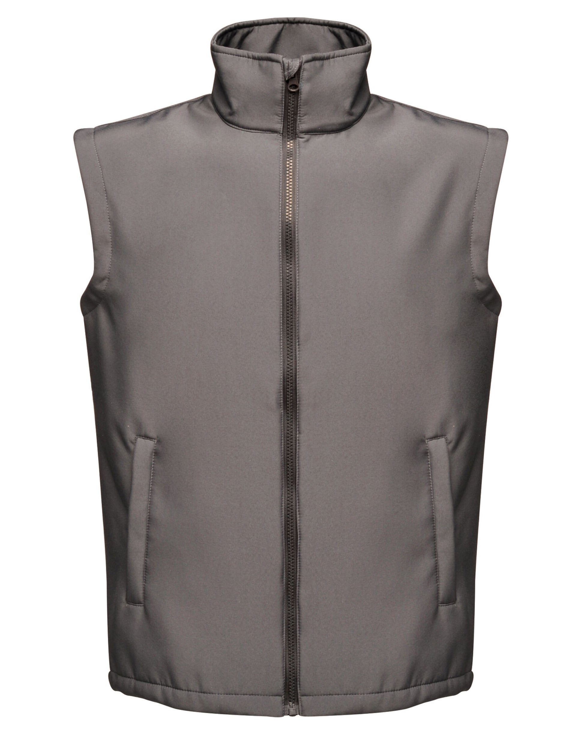 Ablaze Men's Printable Softshell Bodywarmer - Seal Grey/Black