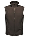 Ablaze Men's Printable Softshell Bodywarmer - Black/Black