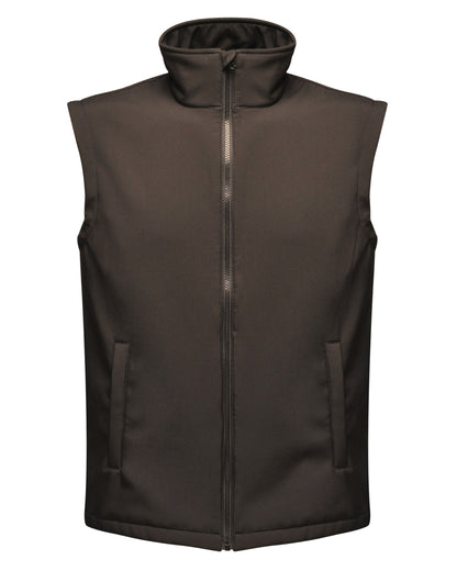 Ablaze Men's Printable Softshell Bodywarmer - Black/Black