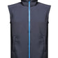Ablaze Men's Printable Softshell Bodywarmer - Navy/ French Blue