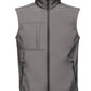 Octagon II Men's 3 Layer Printable Softshell Bodywarmer - Seal Grey