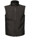 Octagon II Men's 3 Layer Printable Softshell Bodywarmer - Black
