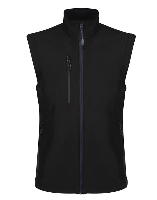 Recycled Printable Softshell Bodywarmer - Black