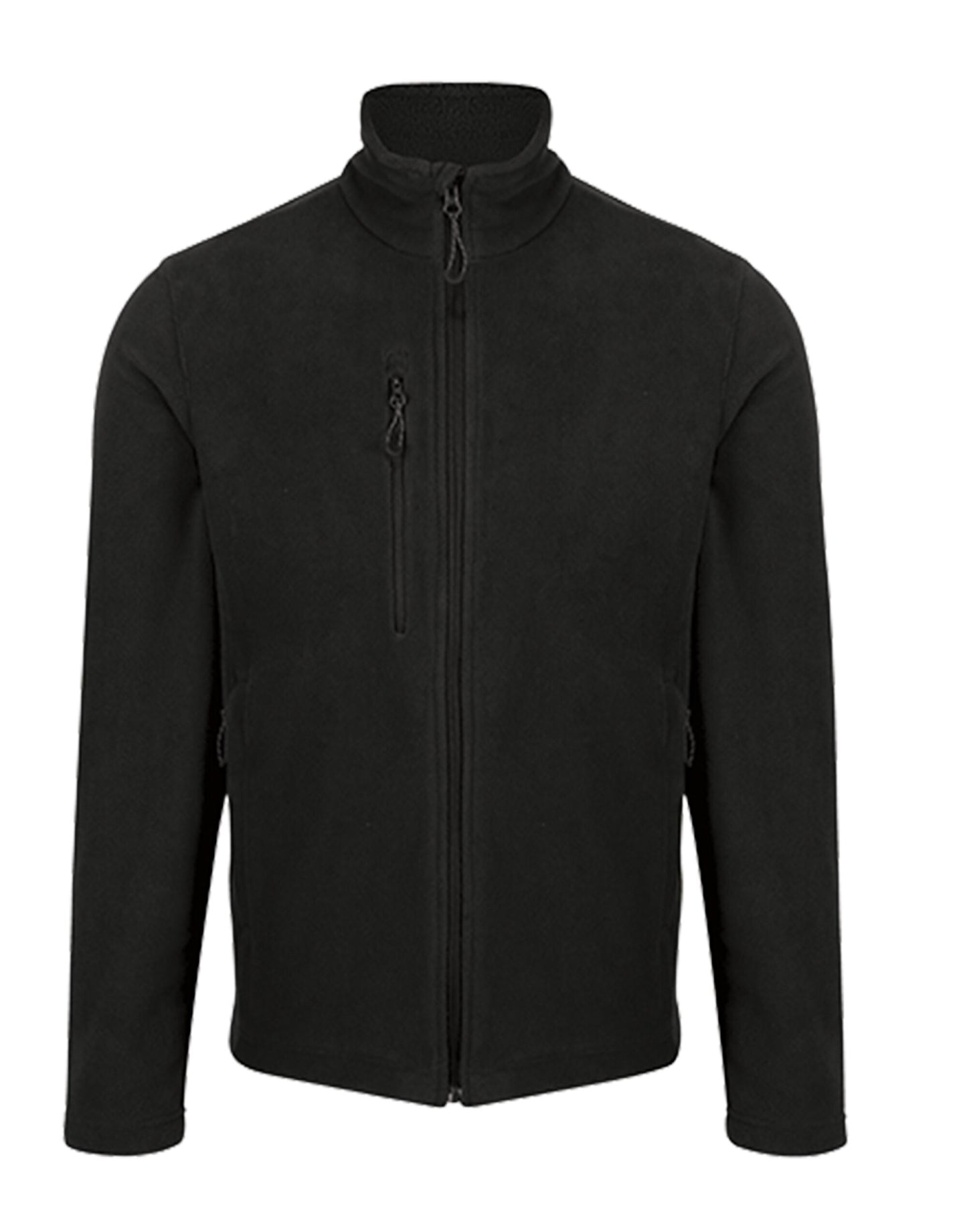 Recycled Fleece Jacket - Black