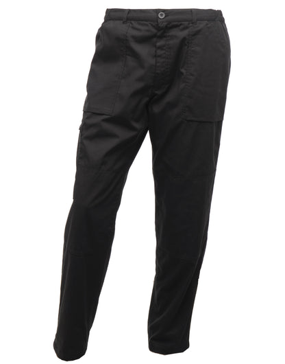 Lined Action Trousers (Reg) - Black