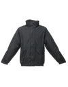 Dover Men's Fleece Lined Bomber Jacket - Black/Ash